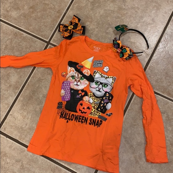 Halloween top and headband - Picture 1 of 3